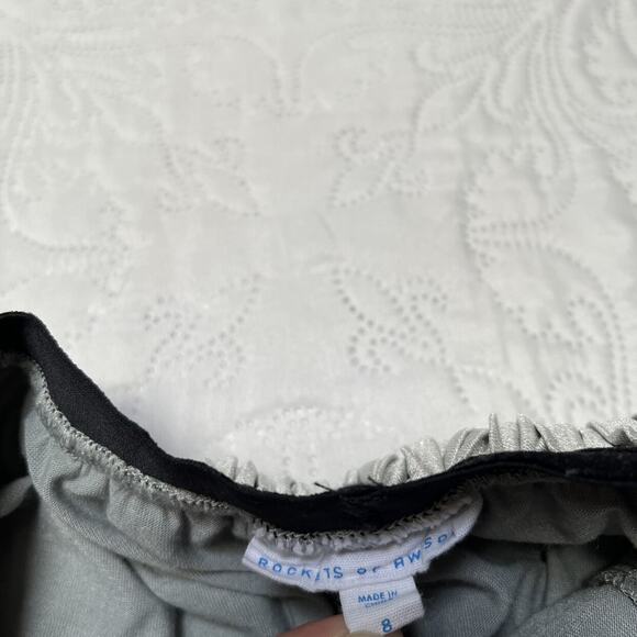 Rockets Of Awesome Metallic Pleated Skirt Size 8 - Picture 6 of 6